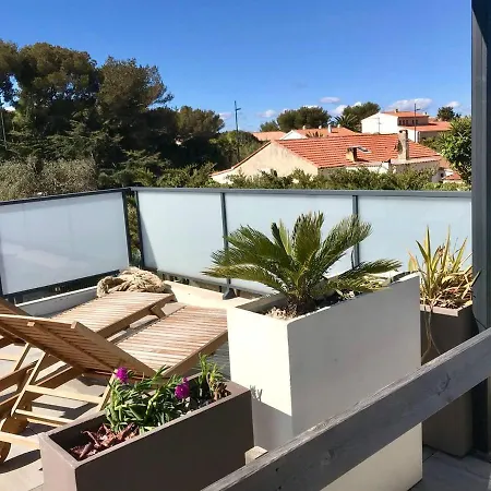 Toit Terrasse Les Embiez شقة