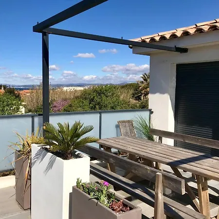 아파트 Toit Terrasse Les Embiez *
